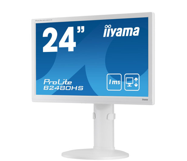 IIYAMA 23,6'' ProLite B2480HS B2480HS-W2 Bialy - 285630 - zdjęcie 7